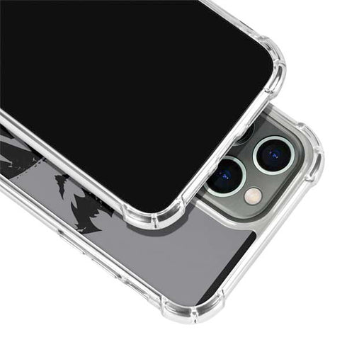 DC Comics Batman Silhouette Art iPhone 14 Pro Clear Case